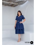 Montaria | Vestido Edna Azul
