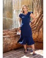 Montaria | Vestido Natália Azul