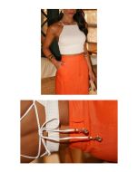 Lily Belle | Blusa Malha Crepe Off White
