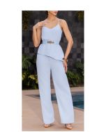 Imperio By Titanium | Conjunto de Alfaiataria Azul com Cinto