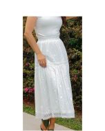 Imperio By Titanium | Saia de Laise com Aviamento Branco