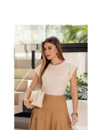 Imperio By Titanium | Blusa de Malha Bege