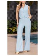 Imperio By Titanium | Conjunto de Alfaiataria Azul Claro