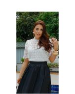 Imperio By Titanium | Blusa de Rede Branca