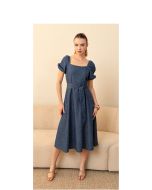 Imperio By Titanium | Vestido Godê Jenas Texturizado