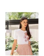 Imperio By Titanium | T-shirt de Malha Bordada