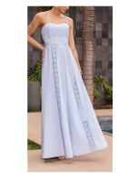 Imperio By Titanium | Vestido de Viscolinho Azul