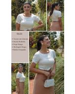 Dumene | Blusa com Manga Mantngale Twill Off