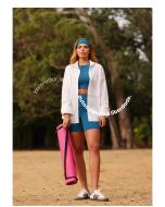 Lily Belle | Camisa em Tricoline Paper off White