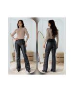 Golstt | Calça Resinada Flare com Elastano