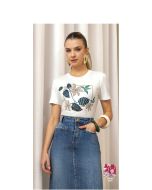 Imperio By Titanium | T-shirt de Malha Estampada