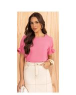 Imperio By Titanium | Blusa Tecido com Manga franzida