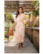 Montaria | Vestido Laura Laranja
