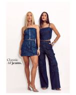 Lily Belle | Short-Saia em Denim