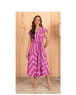 Imperio By Titanium | Vestido de Crepe estampado