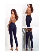 Lily Belle | Calça Confeccionado em Denim