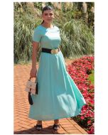Dumene | Vestido Linho Verde