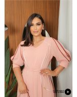 Montaria | Vestido Ana Cecília Rosa