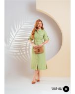 Montaria | Vestido Nova York Verde