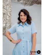 Montaria | Vestido Lisboa Azul Claro