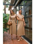 Império By Titanium | Blusa de Linho Detalhe Pesponto
