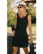 Cora Canela | Cropped Vicose Dubai Preto
