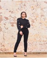 Luleg | Calça Sarja Skinny Preto