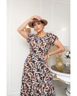 Montaria | Vestido Ary Marrom