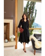 Montaria | Vestido Bélgica Preto