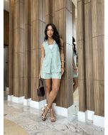 Maria Dubox | Conjunto de shorts Capri 