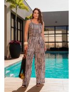 Vanessa Ferraz | Conjunto listrado c/ detalhe na alça