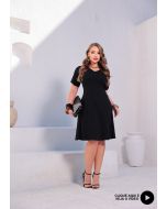 Montaria | Vestido Viena Preto