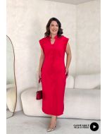 Montaria | Vestido Denver Vermelho