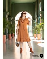 Montaria | Vestido Portugal Marrom