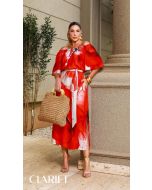 Clariet | Vestido escarlate 
