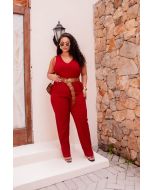 Bella Curves | Macacão Vermelho