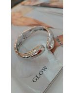 Glow | Bracelete Prata com Ponta Suave