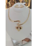Glow | Colar de Coração Dourado