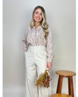Maria Poa | Camisa Viscose