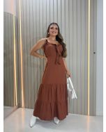 Dondoka | Vestido babado Cascata