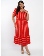 Dona Charme | Vestido Midi de Algodão