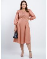 Dona Charme | Vestido Longo rose