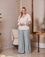 Savannah | Blusa Angelina Bege
