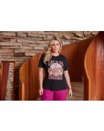 Savannah | T-shirt Misty Preta