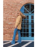 Pérola Rara | Calça Flare Flax Clerar