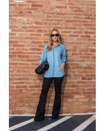 Pérola Rara | Camisão Linho Blue