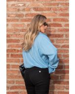 Pérola Rara | Calça flare khloe black