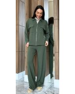 Maria Dubox | Conjunto de calça Kiara verde
