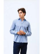 TFlow | Camisa Linen Fasano Azul
