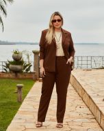 Savannah | Blazer Laurem Marrom